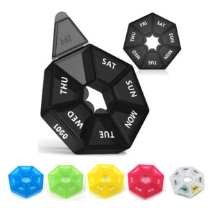 Portable Travel Pill Box Dispenser Item No#11047