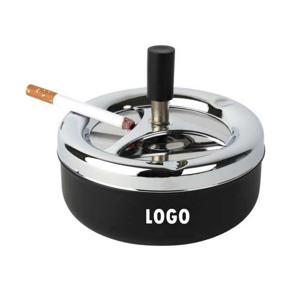 Round Push Down Cigarette Ashtray Item No#11089
