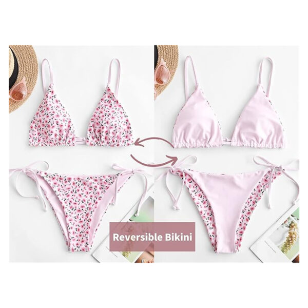 Women'S Floral String Bikini Set Item No#11093 - Image 2