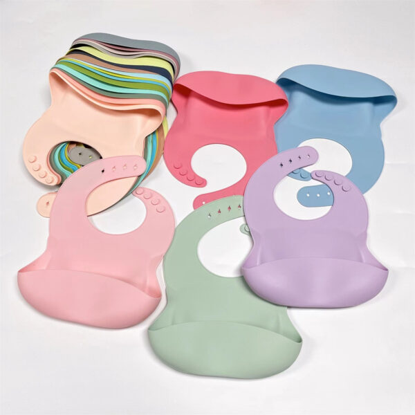 Silicone Baby Bib Item No#11100 - Image 2