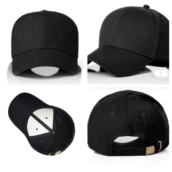 100% Cotton Baseball Cap Item No#10551 - Image 4