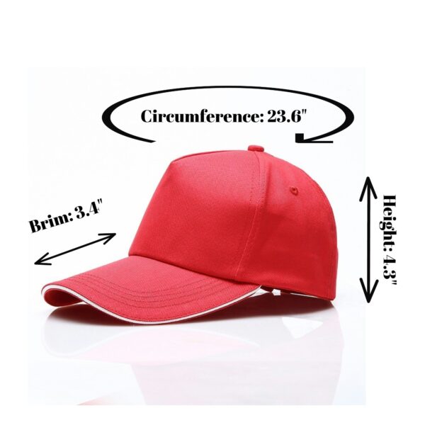 Baseball Cap With Adjustable Closure Item No#10559 - Image 2