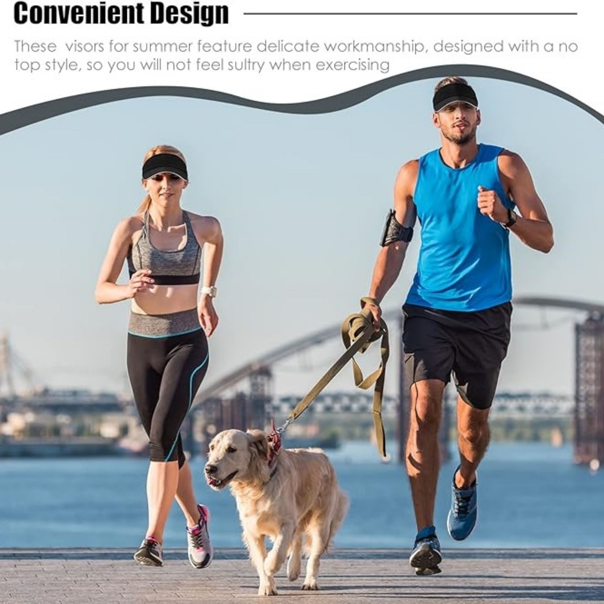 Unisex Sun Visors Hats Item No#10561 - Image 4