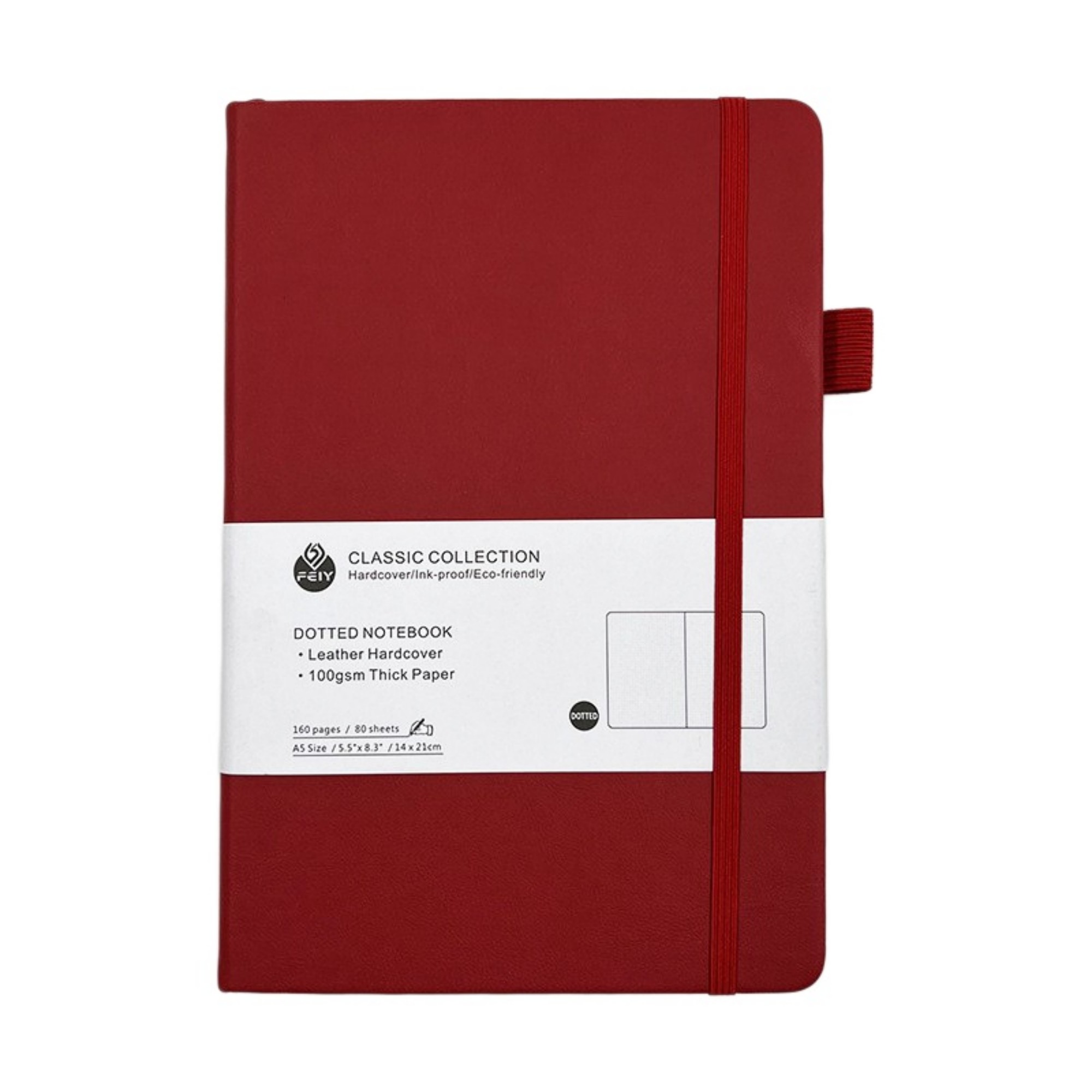 A5 160 Pages Hardcover Lined Journal Notebook Item No#10589 - Image 11