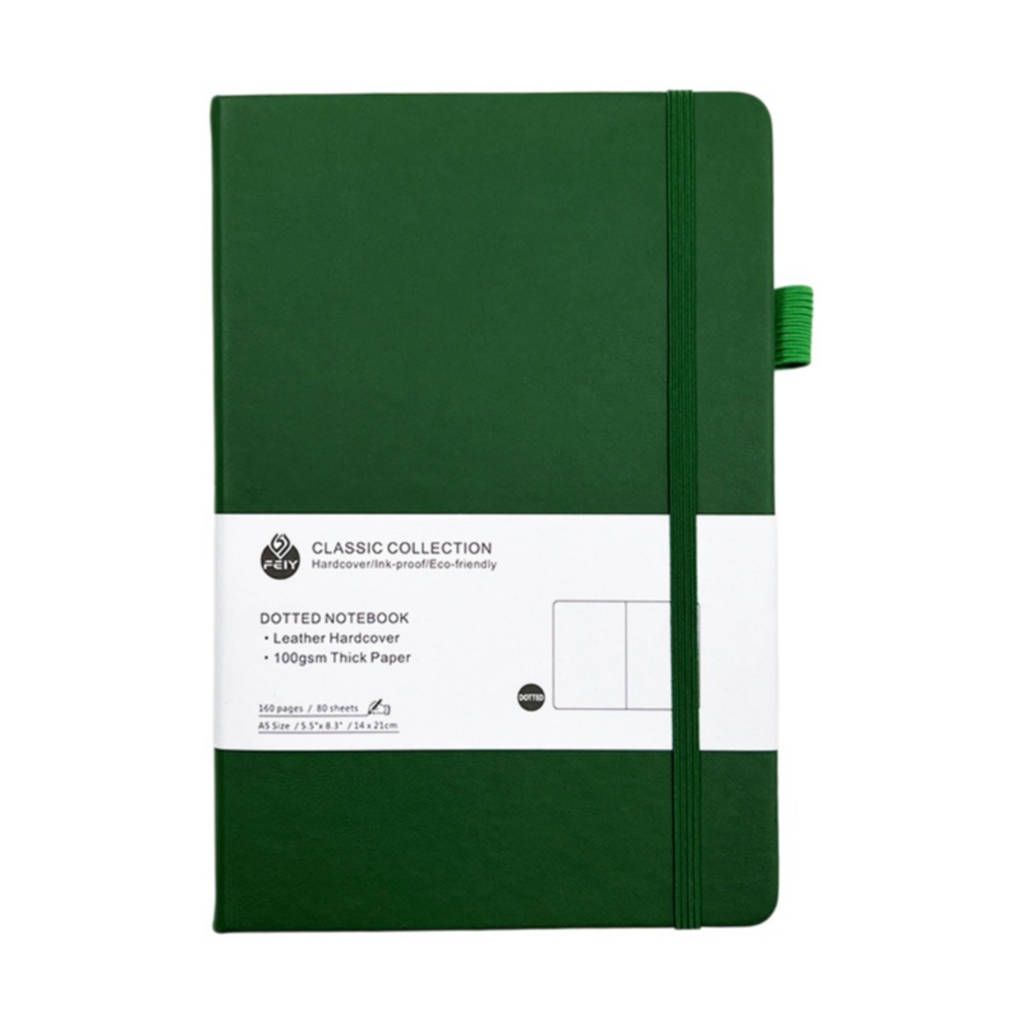 A5 160 Pages Hardcover Lined Journal Notebook Item No#10589 - Image 7