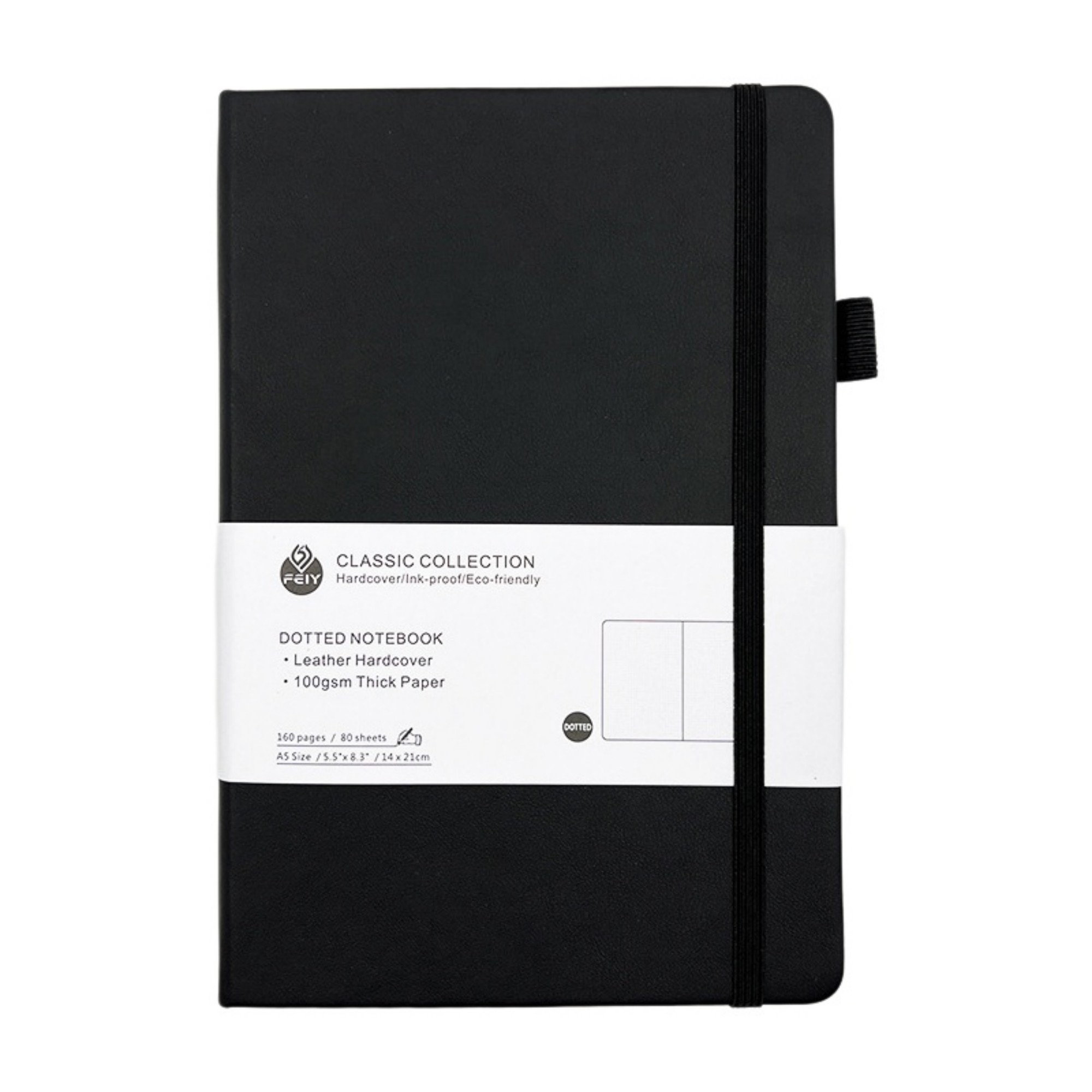 A5 160 Pages Hardcover Lined Journal Notebook Item No#10589 - Image 9