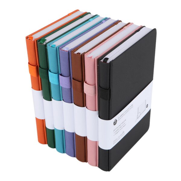 5.9"X8.5" 224 Pages Classic Notebook With Pen Loop Item No#10591 - Image 5