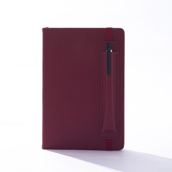 5.8"X8.3" 160 Pages Journal Notebook With Pen Holder Item No#10592
