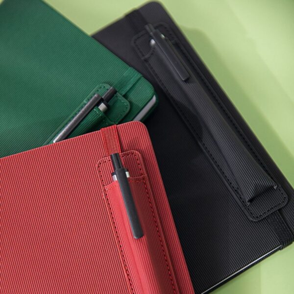 5.8"X8.3" 160 Pages Journal Notebook With Pen Holder Item No#10592 - Image 5
