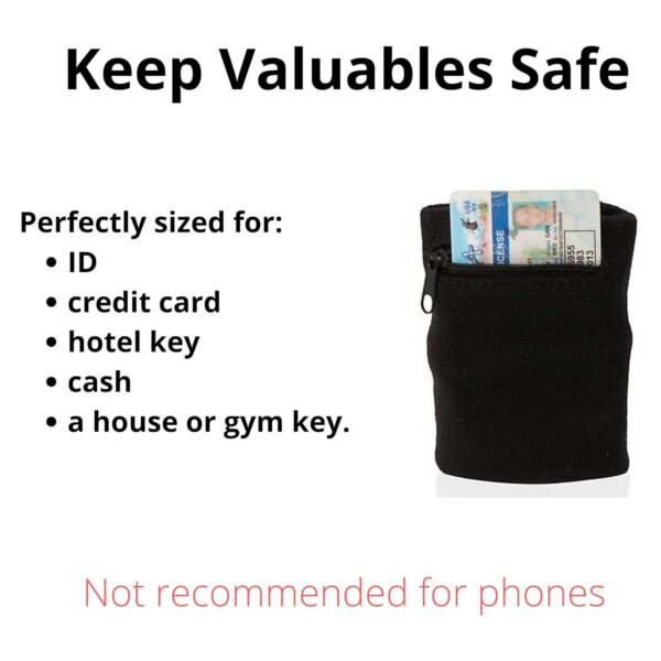 Zipper Wrist Pouch Item No#11118 - Image 3