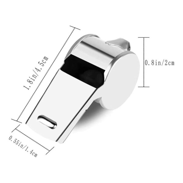 Metal Whistle With Lanyard Item No#11138 - Image 2