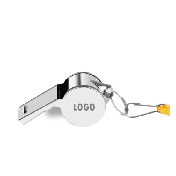 Metal Whistle With Lanyard Item No#11138 - Image 3