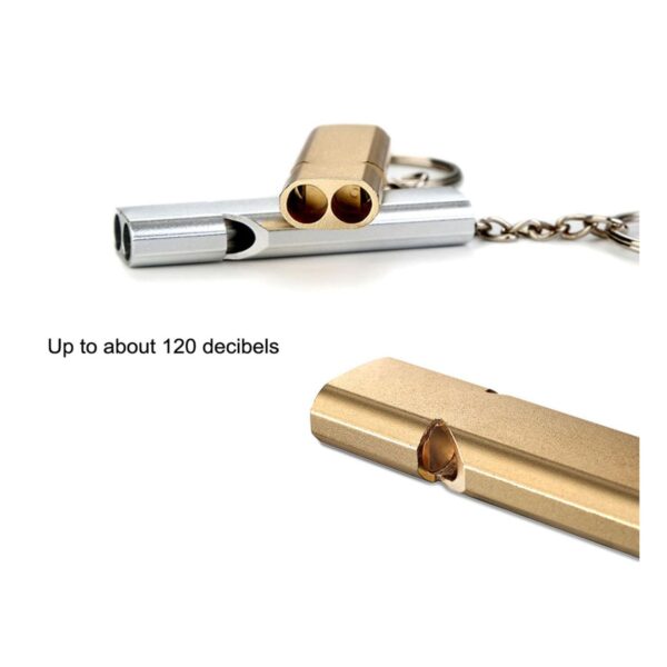 Emergency Survival Whistle With Keychain Item No#11144 - Image 3
