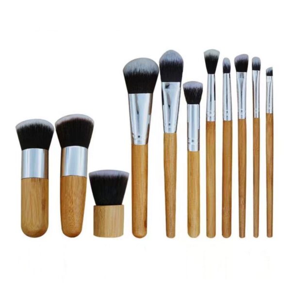 Bamboo Make Up Brushes Set Item No#11153 - Image 4