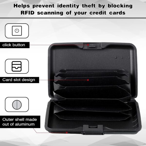 Metal Credit Card Wallet Item No#11161 - Image 3