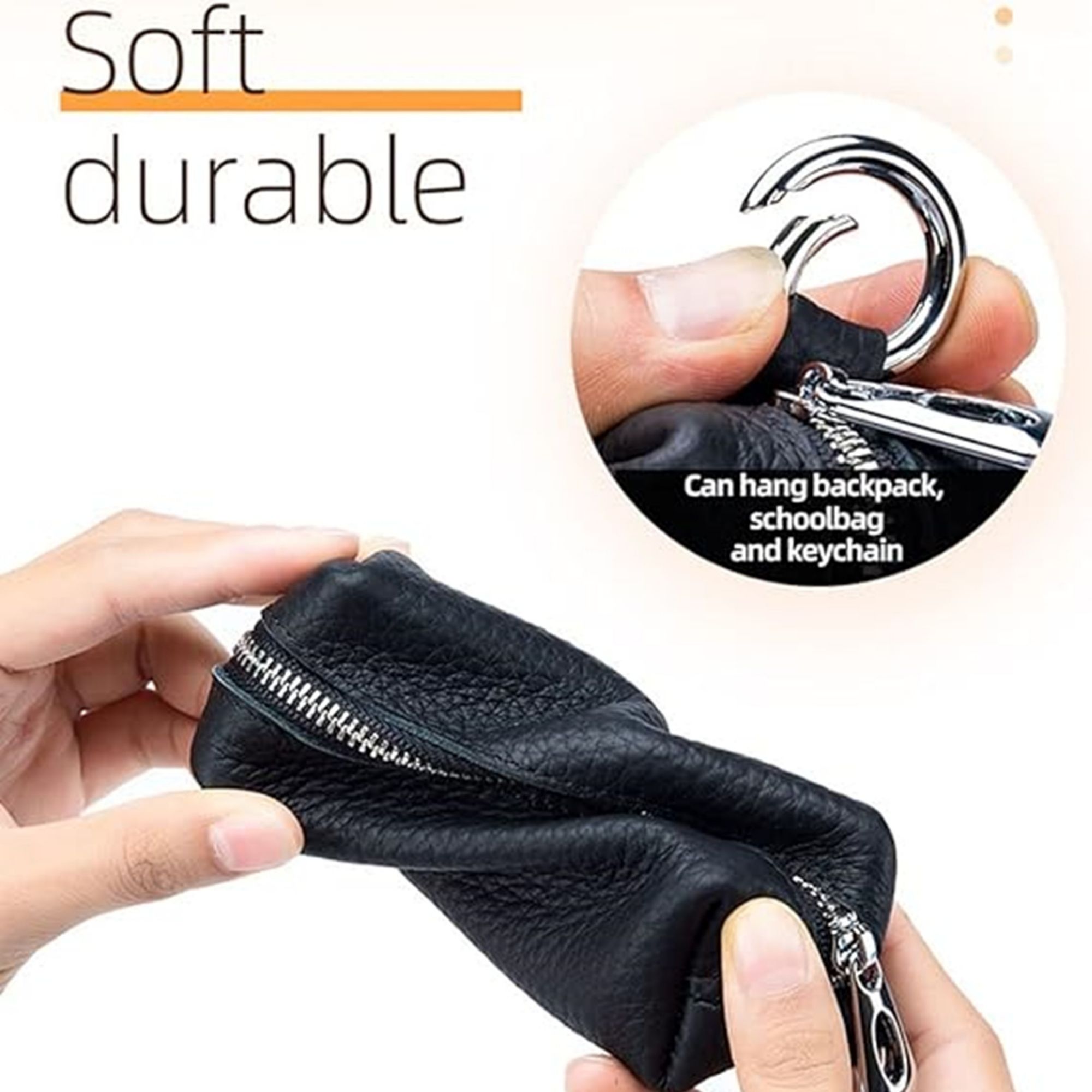 Leather Coin Pouch For Women Item No#11171 - Image 3
