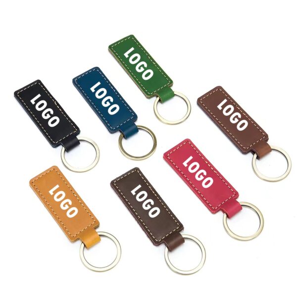Leather Keychain Item No#11173