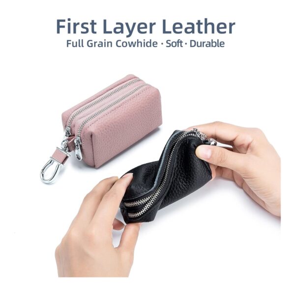 Unisex Double Zipper Keychain Wallet Item No#11174 - Image 3