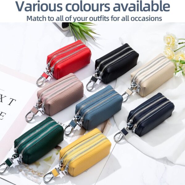 Unisex Double Zipper Keychain Wallet Item No#11174 - Image 6