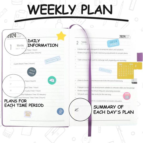 Productivity Planner For 2024-2025 Item No#11180 - Image 5