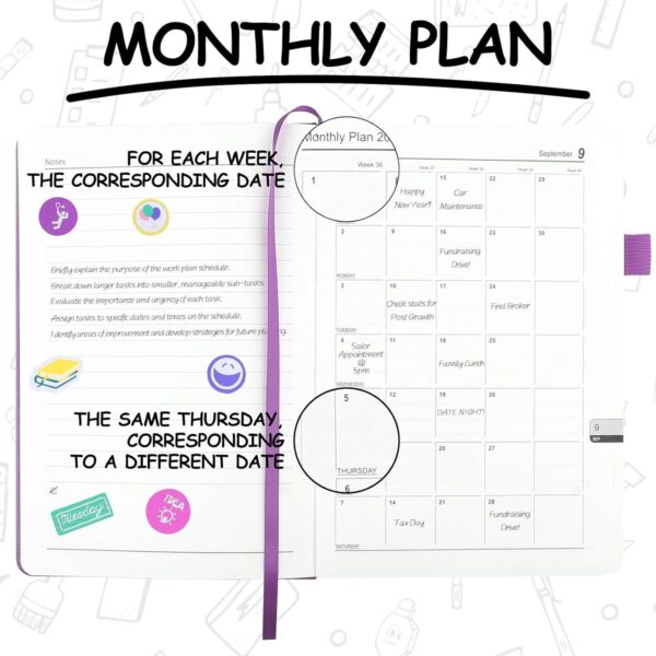 Productivity Planner For 2024-2025 Item No#11180 - Image 6