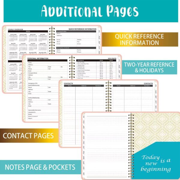 Weekly Monthly Planner 2024-2025 Item No#11181 - Image 4