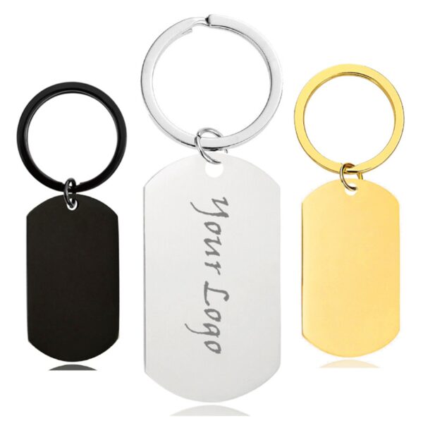 Key Rings with DIY Tags Item No#11184