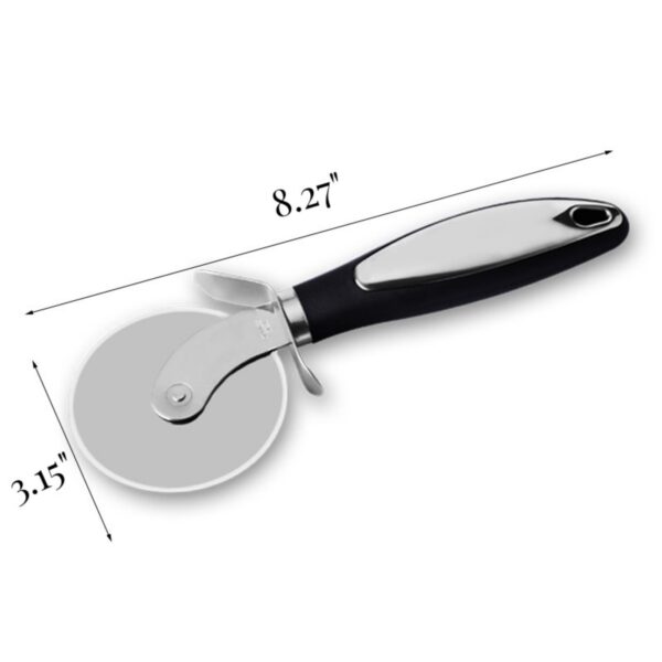 2Pcs Pizza Slicer And Spatula Set Item No#10596 - Image 2