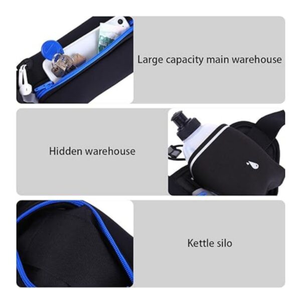 Running Belt Bag With 2 Water Bottle Item No#10601 - Image 4