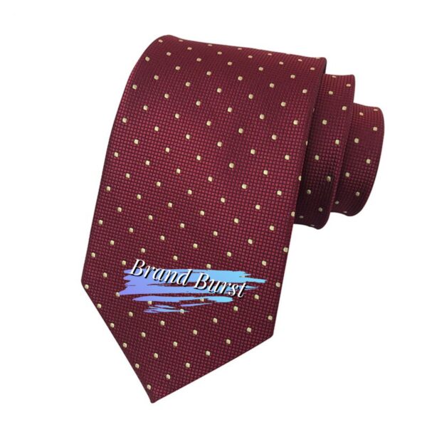 Dots Jacquard Formal Neckties Item No#10609 - Image 3