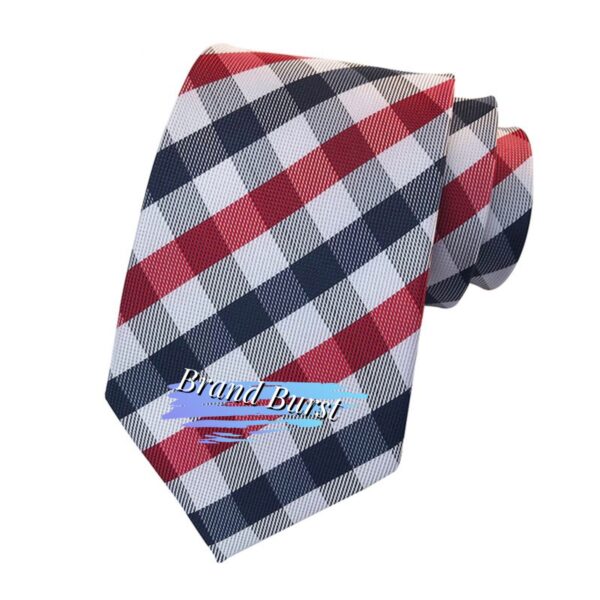 Micro Checkered Striped Ties Item No#10610