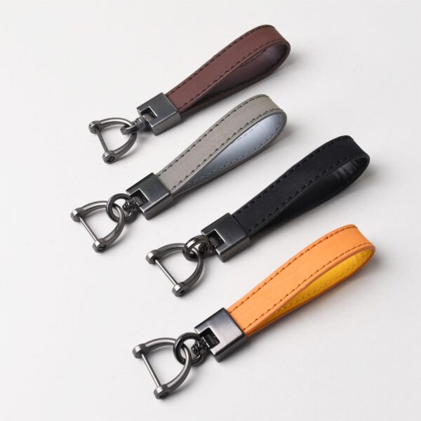 Leather Keychain For Man And Women Item No#10615 - Image 3