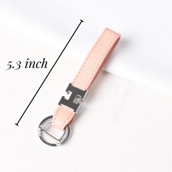 Litchi Letter Metal Keychain Item No#10617 - Image 2