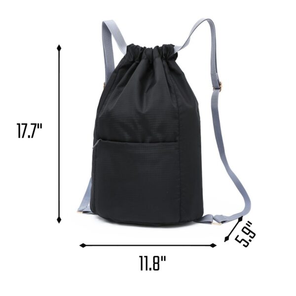 Lightweight Drawstring Backpack For Men And Women Item No#10632 - Image 2