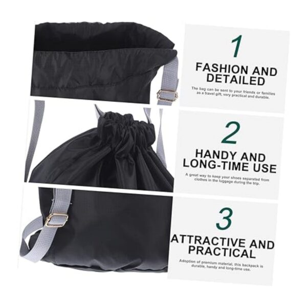 Lightweight Drawstring Backpack For Men And Women Item No#10632 - Image 3