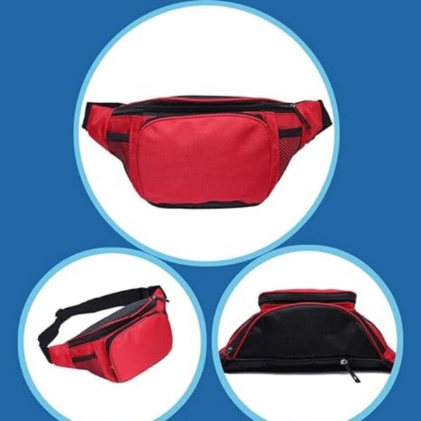 Nylon Crossbody Waist Bag Pack Item No#10633 - Image 3