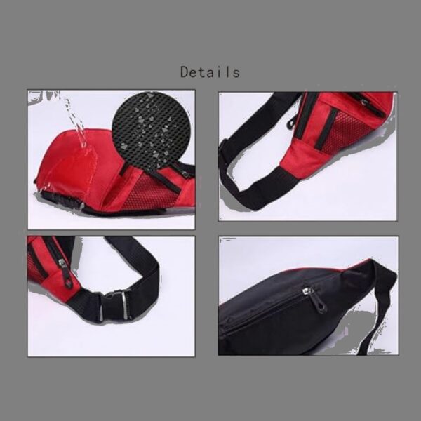 Nylon Crossbody Waist Bag Pack Item No#10633 - Image 4