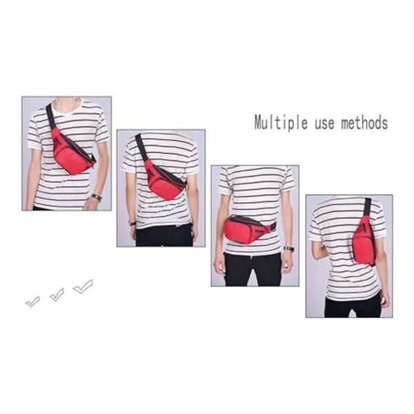 Nylon Crossbody Waist Bag Pack Item No#10633 - Image 5