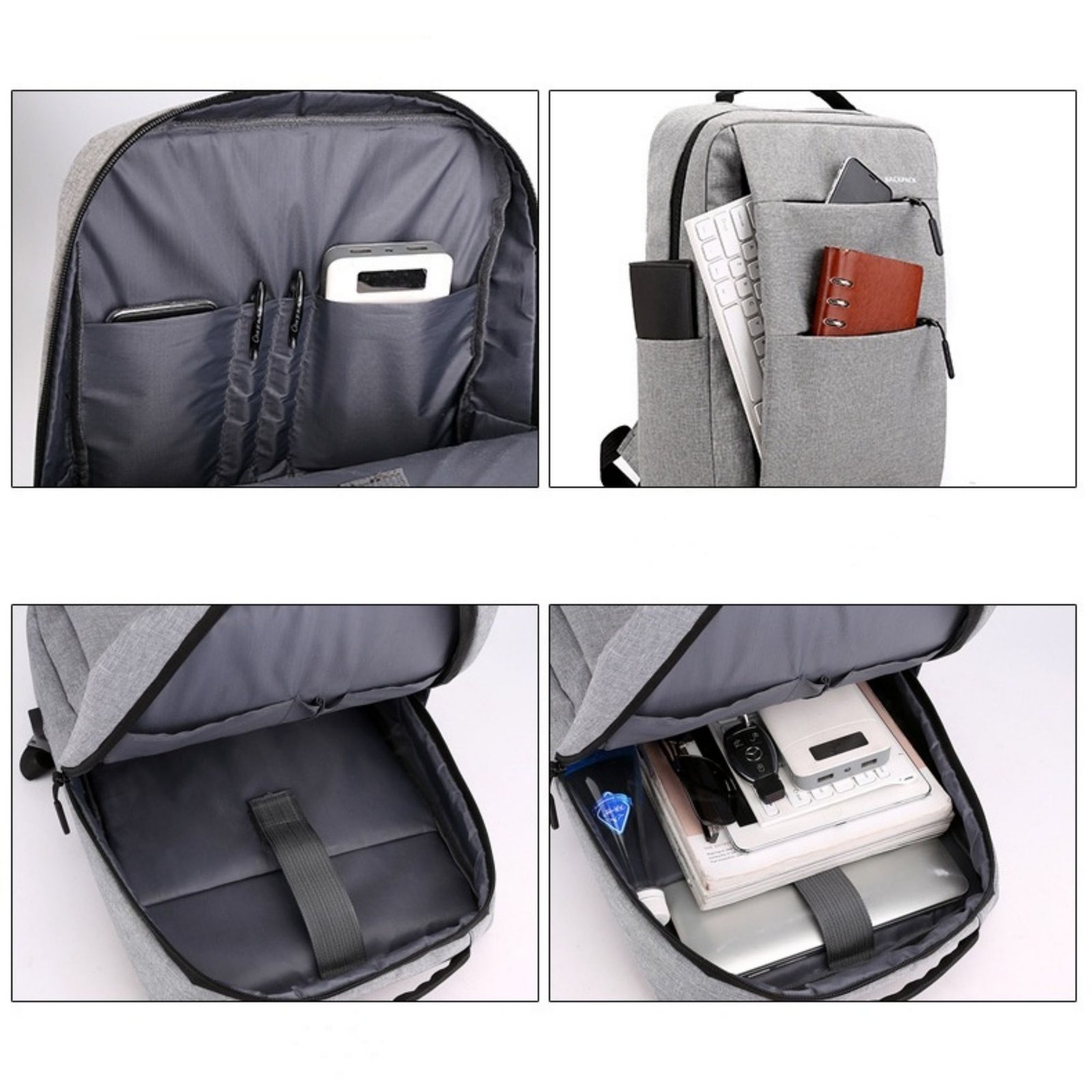 Business Laptop Backpack With Usb Item No#10636 - Image 3