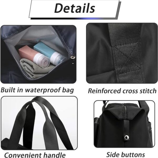 Expandable Weekender Overnight Bag Item No#10652 - Image 3