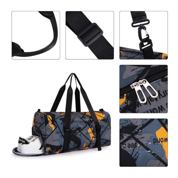 Weekender Bag With Shoe Compartment Item No#10653 - Image 4