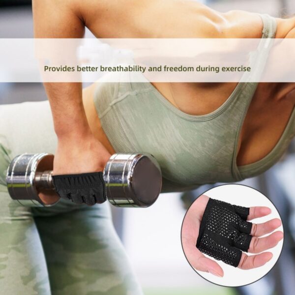 Workout Glove With Silicon Item No#10670 - Image 5