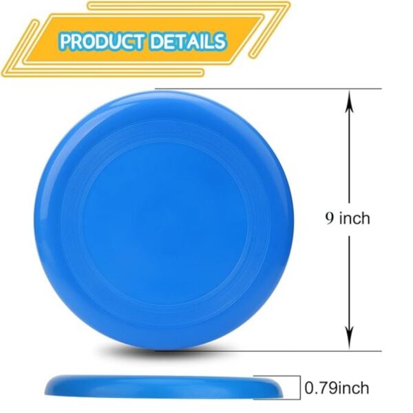 Plastic Eco-friendly 9 Inch Flying Disc Item No#10671 - Image 2