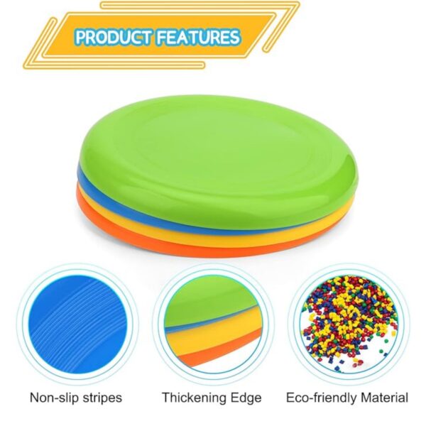 Plastic Eco-friendly 11 Inch Flying Disc Item No#10672 - Image 3