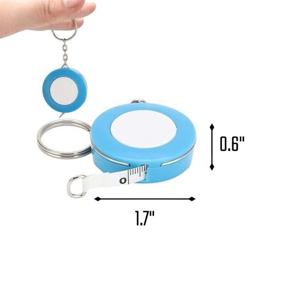 Pocket-Sized 60 Inch Soft Tape Measure Retractable Item No#10678 - Image 2