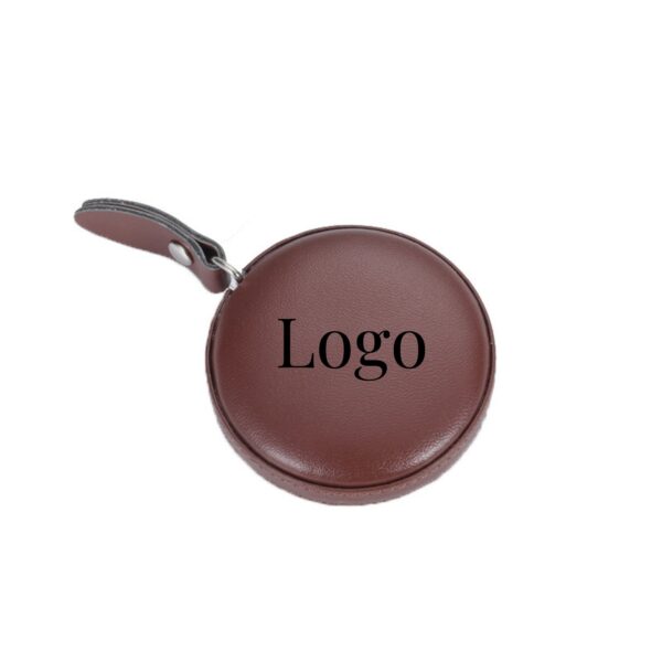Leather Retractable Tape Measuring Dual Sided 60 Inch/1.5 M Item No#10680