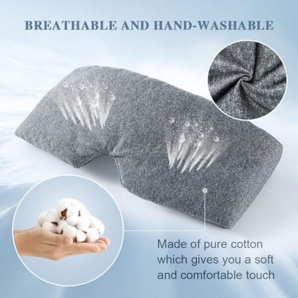 100% Handmade Cotton Sleep Mask Item No#10690 - Image 3