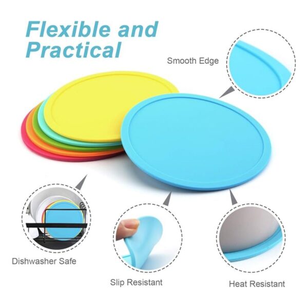 Silicone Coasters For Drinks Item No#10709 - Image 3