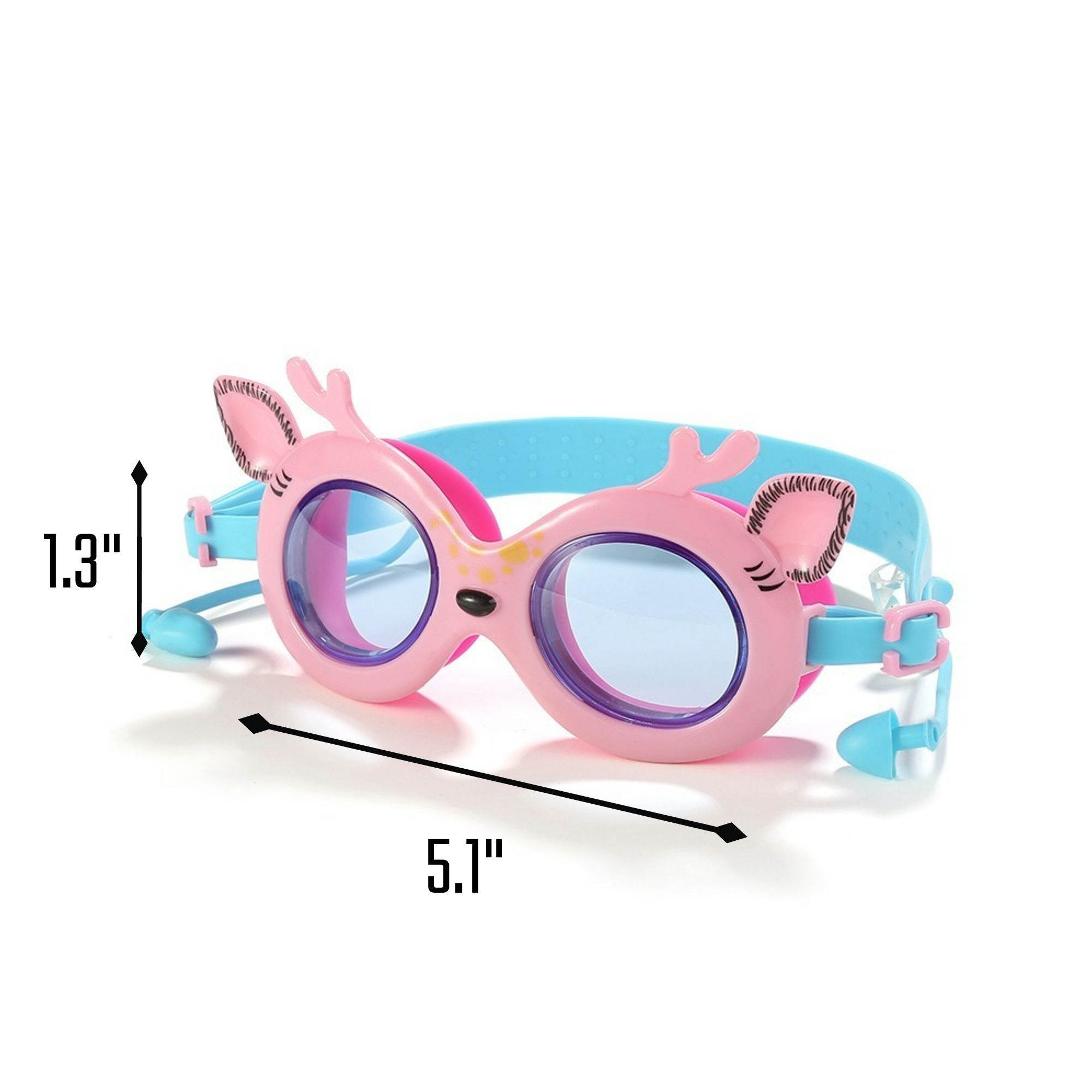 Mask Style Swimming Goggles For Kids Item No#10723 - Image 2