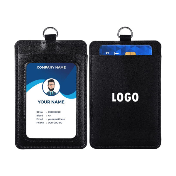 Vertical Card Holders With Lanyard Item No#11209 - Image 2